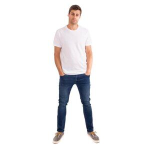 The Perfect Jean NYC Slim Fit Admiral Medium Blue Size 38 x 30 NWT